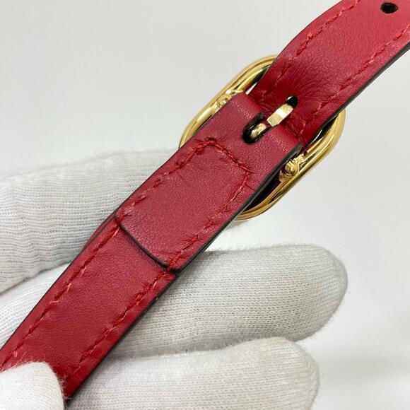 Gucci GG Blooms Floral Flower Shoulder Bag Blue Red Brown - Picture 12 of 15